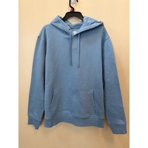 Goodfellow Men's Blue Core Fleece Hoodie Size XL Brand New!